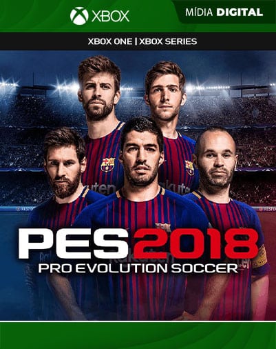 PES 2018 – Xbox One / XS – Mídia Digital