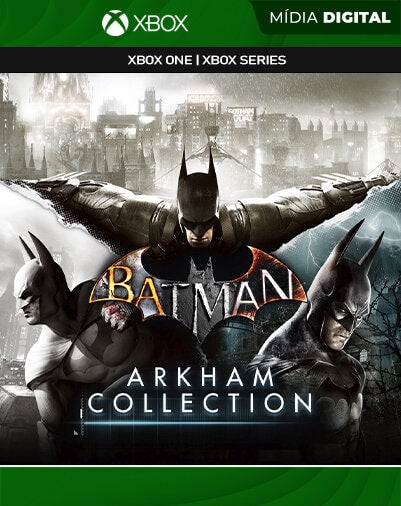 Batman: Arkham Collection – Xbox One / XS – Mídia Digital