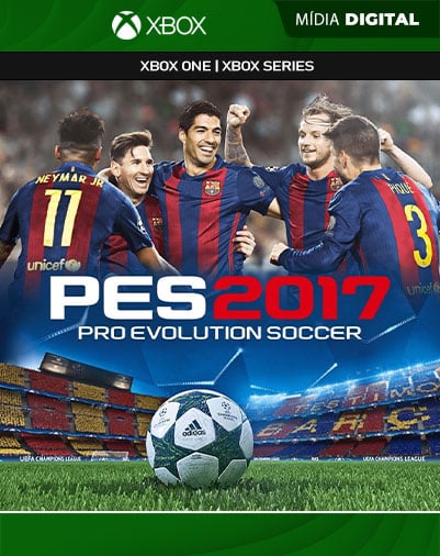 PES 2017 – Xbox One / XS – Mídia Digital