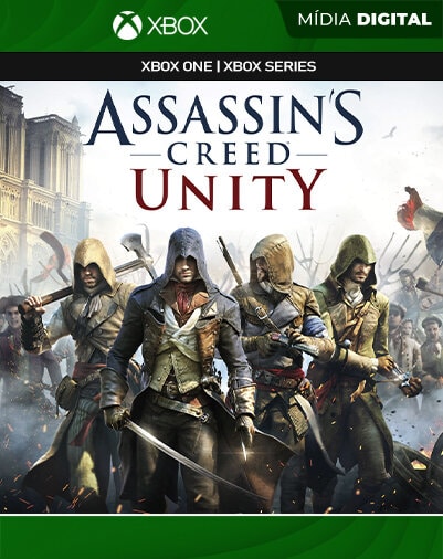 Assassins Creed Unity – Xbox One / XS – Mídia Digital