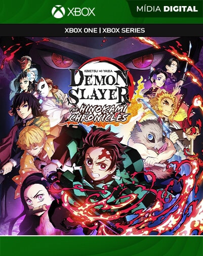 Demon Slayer – Kimetsu no Yaiba – The Hinokami Chronicles – Xbox One / XS – Mídia Digital