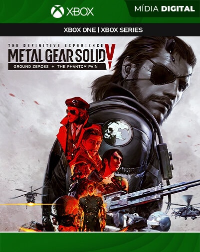 METAL GEAR SOLID V: THE DEFINITIVE EXPERIENCE – Xbox One / XS – Mídia Digital